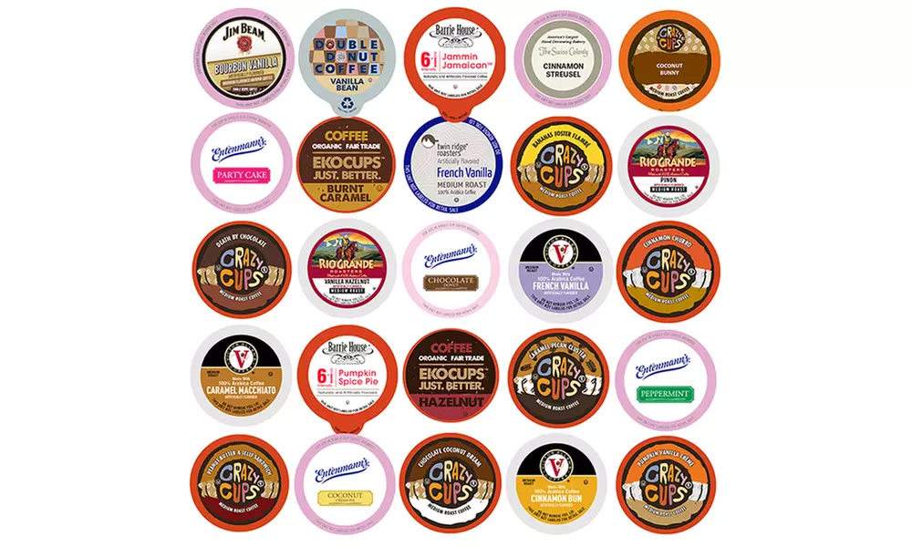 Flavored Coffee Single Serve Cups Sampler for Keurig K Cup Brewers (100-Piece) - Primary Image