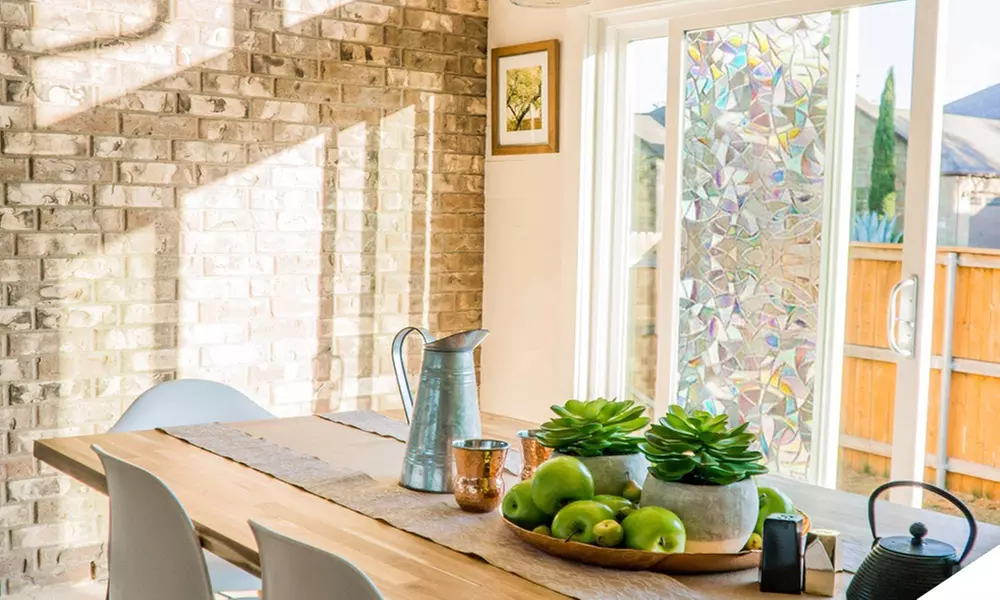 1, 2 ou 4 films 3D décoratifs pour fenêtre - Primary Image