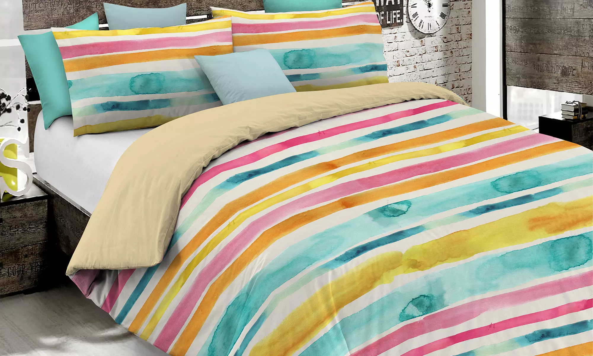 Copripiumino Fashion Made in Italy no stiro Datex