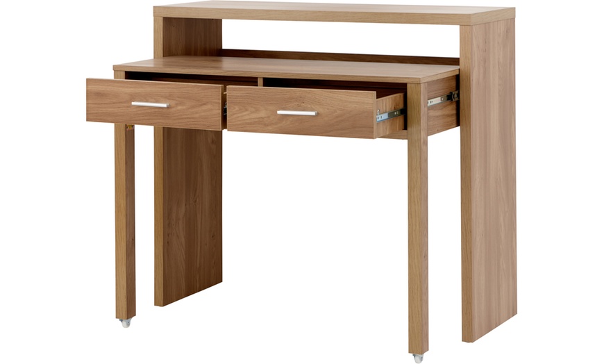 Image 3: Regis Extending Console Desk