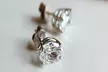 Sterling Silver 2.00 CTTW Marquise Studs With Crystal From Swarovski - Second Medium