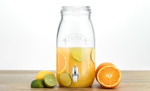 Kilner 3L Glass Beverage Dispenser