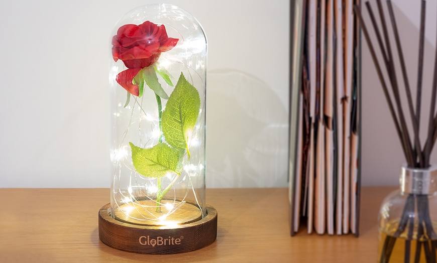 Image 6: Rose Petal LED Lamp