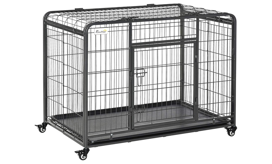 Image 2: PawHut Dog Kennel