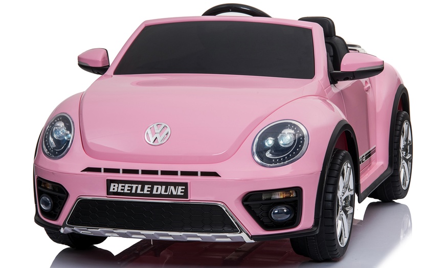 Image 15: Volkswagen Beetle Kids' Ride-On