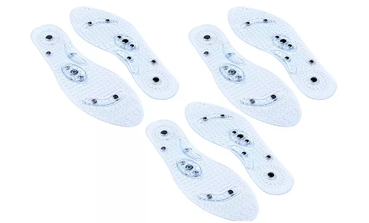 1, 2 ou 3 paires de semelles magnétiques unisexes, pointure unique 36-43 - Second Medium