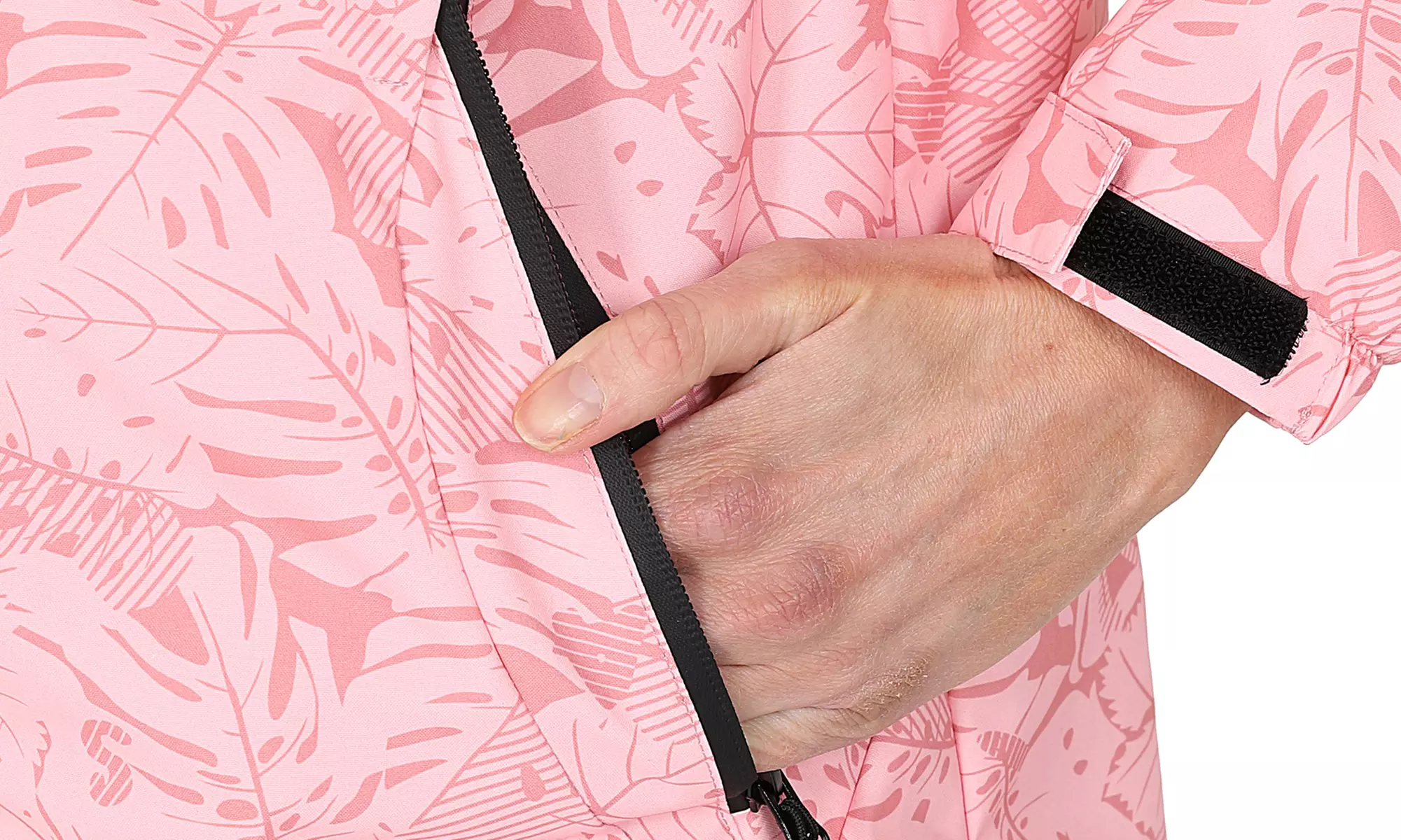 Blu Apparel leichte, bedruckte Regenjacke für Damen