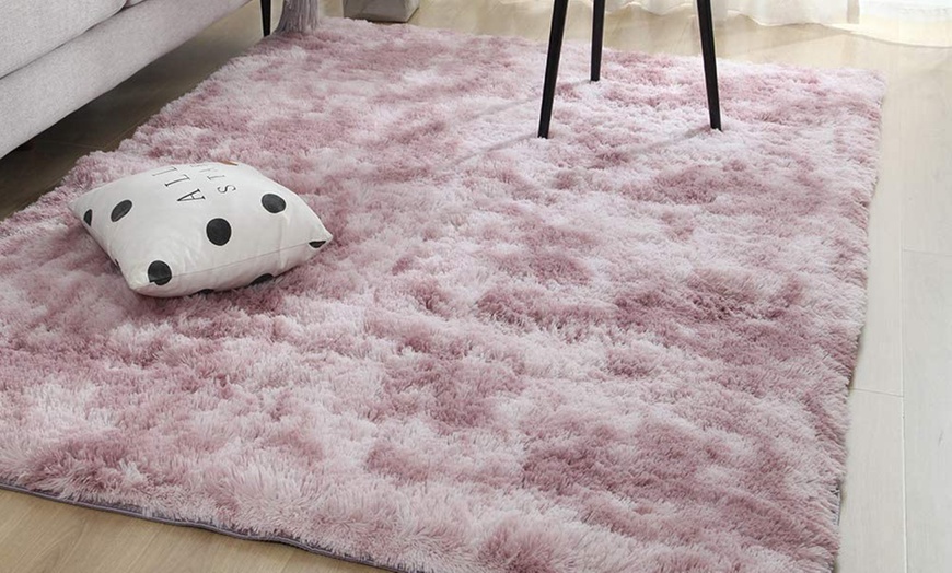 Image 7: Fluffy Soft Rug