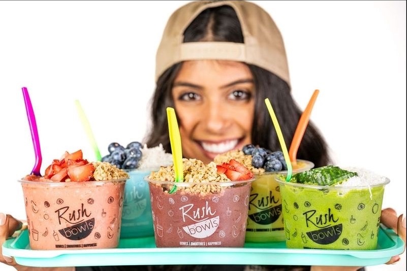 Three unique smoothie choices for any taste, dine-in or takeout