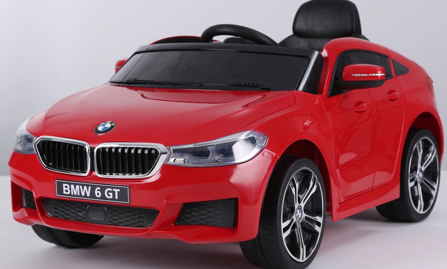 Image 8: BMW 6 GT-Style Kids' Electric Ride-On-Car