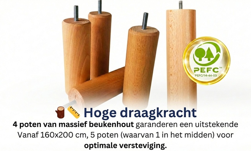 Image 11: Sommier, avec matelas au choix