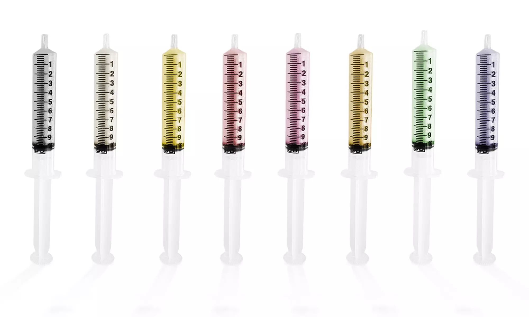 Lot de 3 recharges de gel pour blanchiment dentaire professionnel à domicile, goût au choix - Primary Image