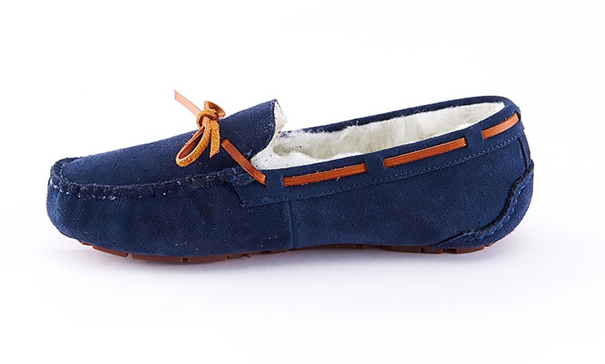 Image 12: Women's Suede Slippers