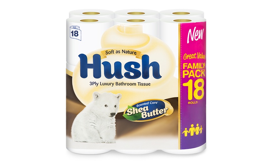 Image 2: 54 Hush Three-Ply Toilet Rolls
