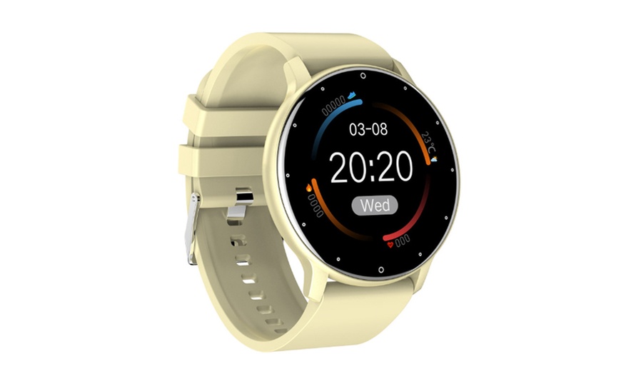 Image 2: Smartwatch ZL02D mit rundem Display