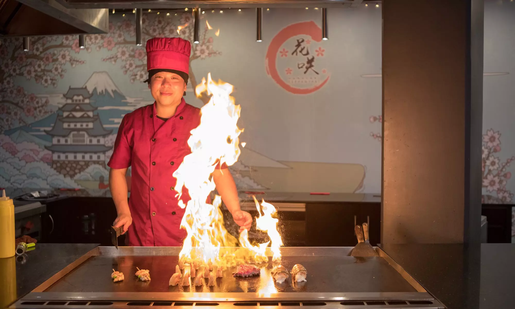 Eight-Course Teppanyaki Meal at Hanasaki Teppanyaki Broadbeach for Two, Four or Six People (Up to 52% Off) - Primary Image