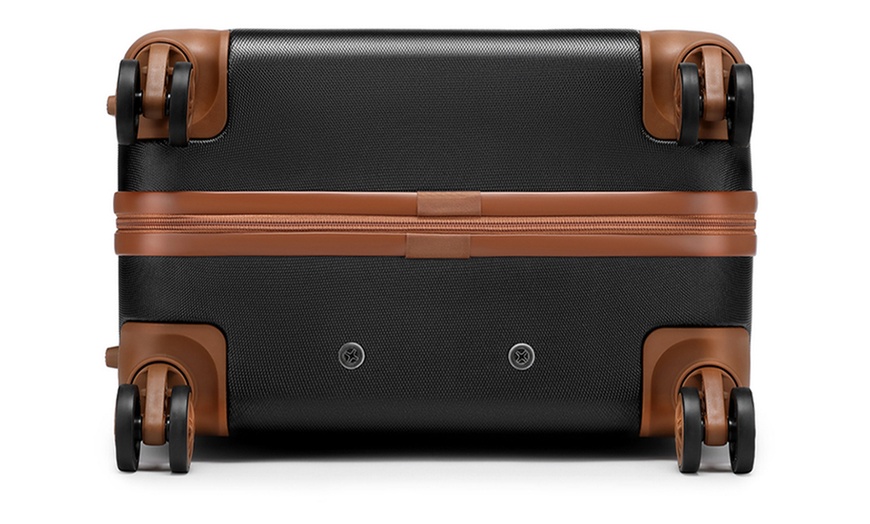 Image 8: Valise ABS avec design circulaire