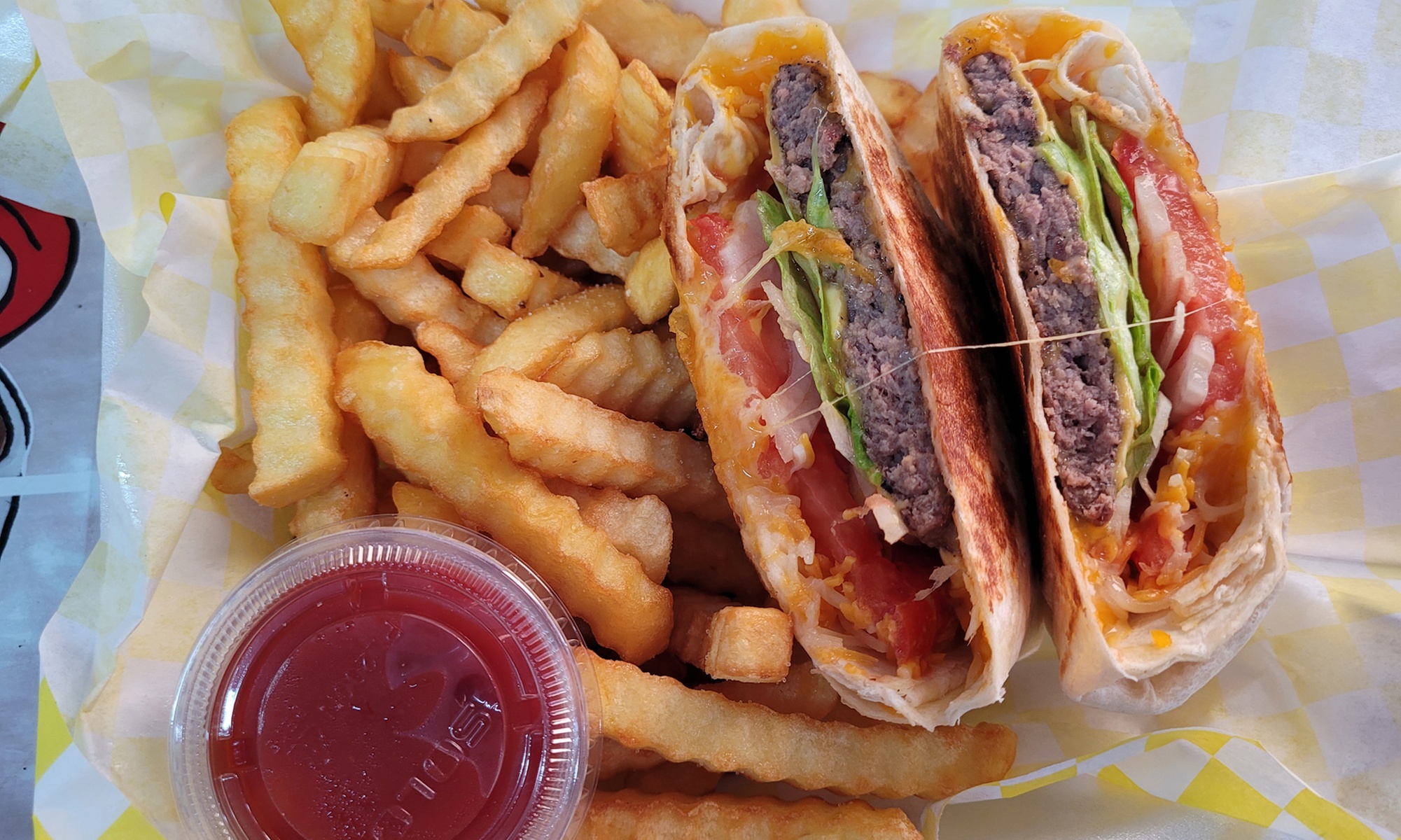 American Casual Food from a Vibrant Food Truck