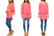 Women's Cold-Shoulder Tunic - Second Medium