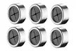 Pack of Six Round Adhesive Plug Holders - Second Medium