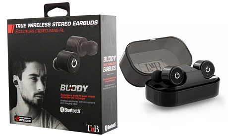 Auricolari in-ear Bluetooth T'nB con custodia di ricarica