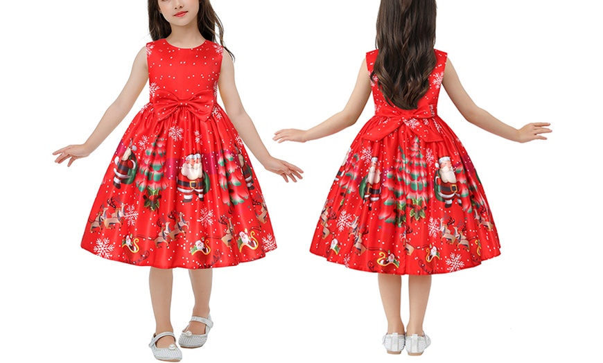 Image 11: Kids' Christmas Princess Dress