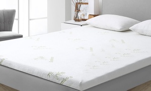 Bamboo Memory Foam Mattress Topper