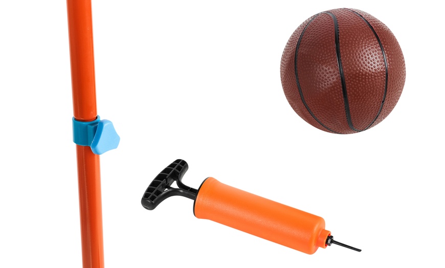 Image 32: Kids' Basketball Set with Ball