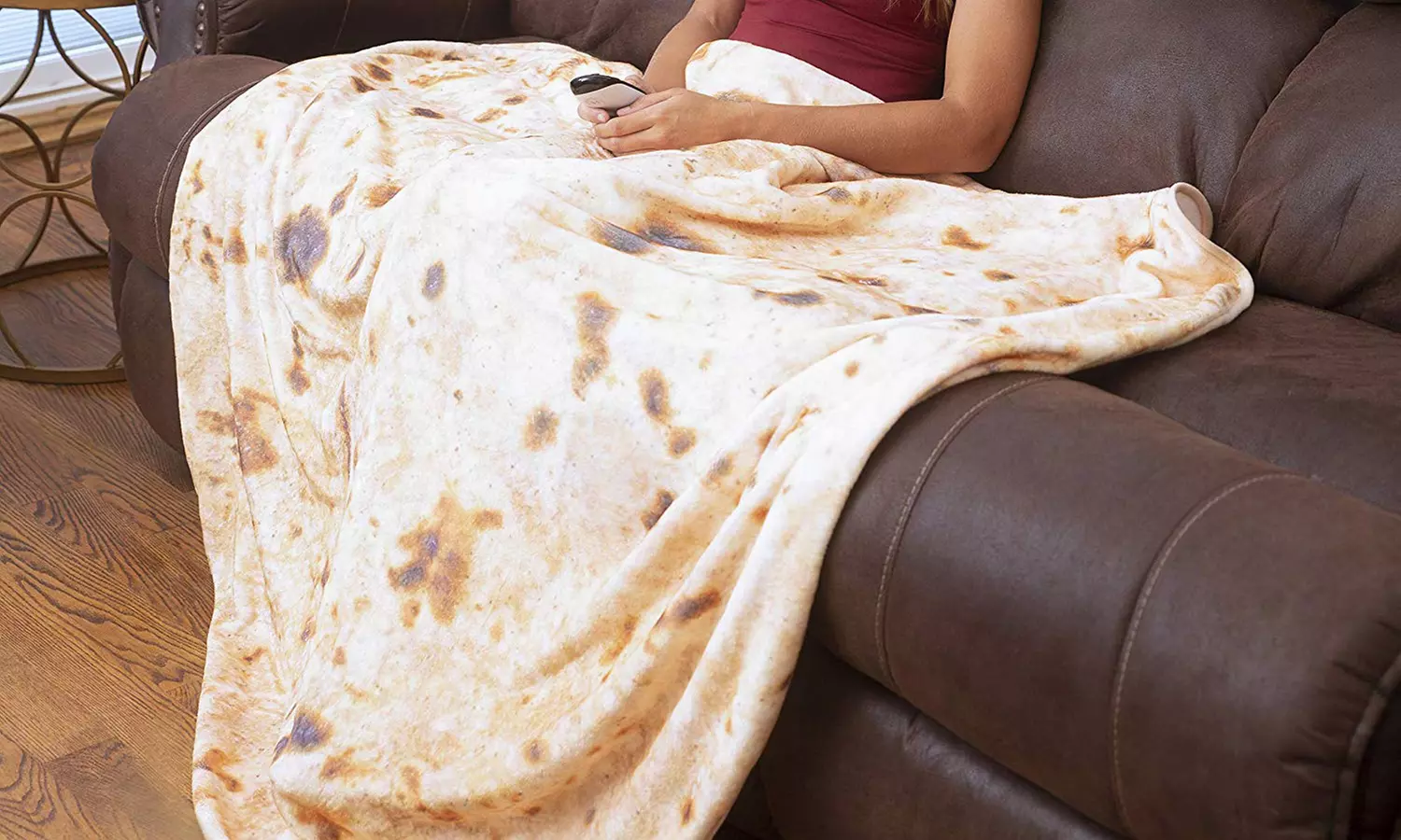 Ultra-Soft 72"x72" Burrito Throw Blanket - Primary Image