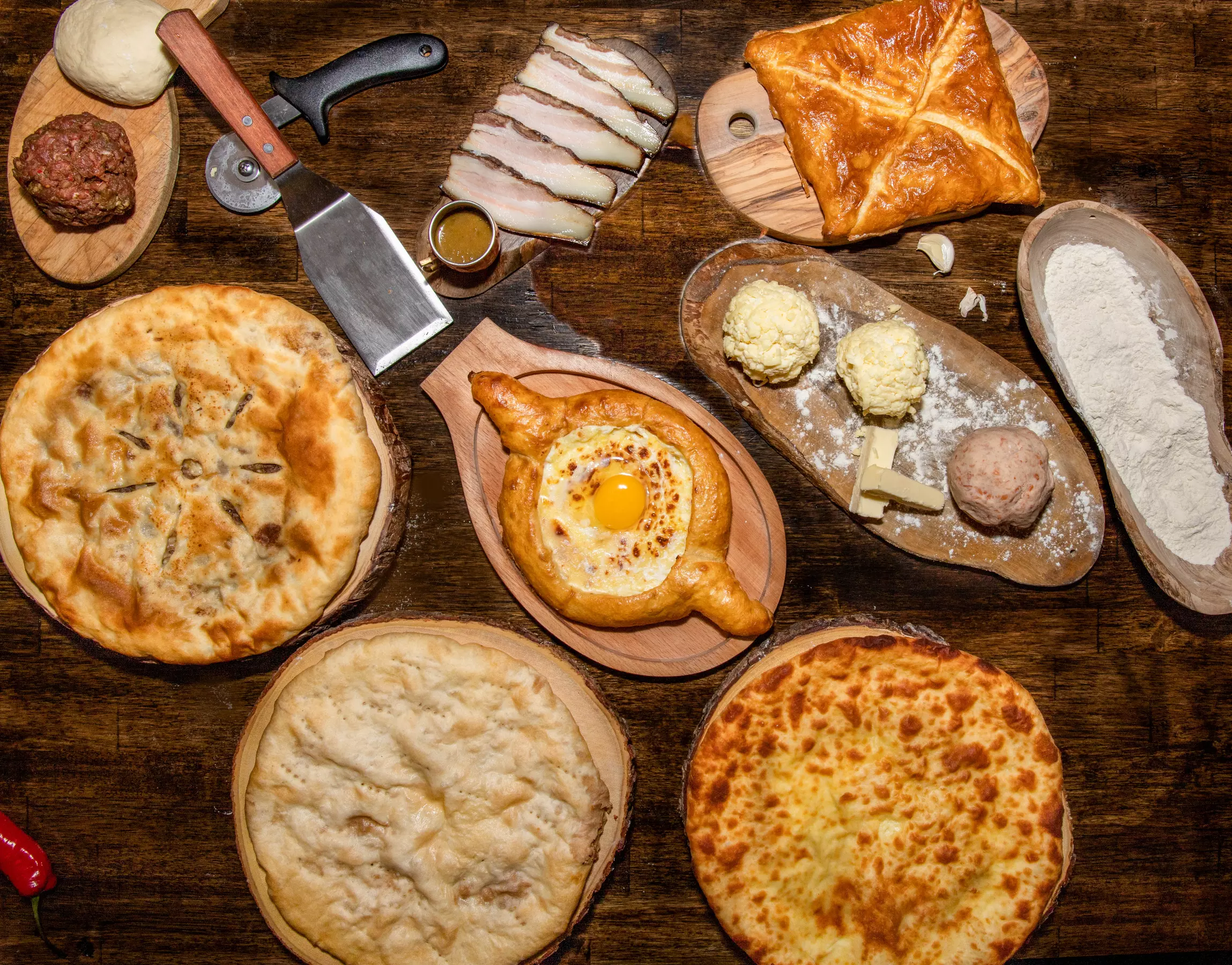 Michelin-Recognized Three-Course Georgian Dinner + Wine for 2 or 4 at ♦ Oda House - Brooklyn ♦ (Up to 39% Off) - Primary Image