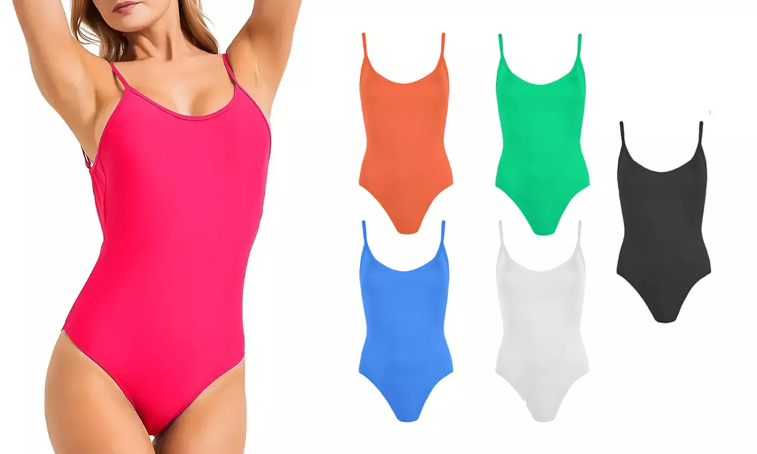 Einteiliger Badeanzug für Damen