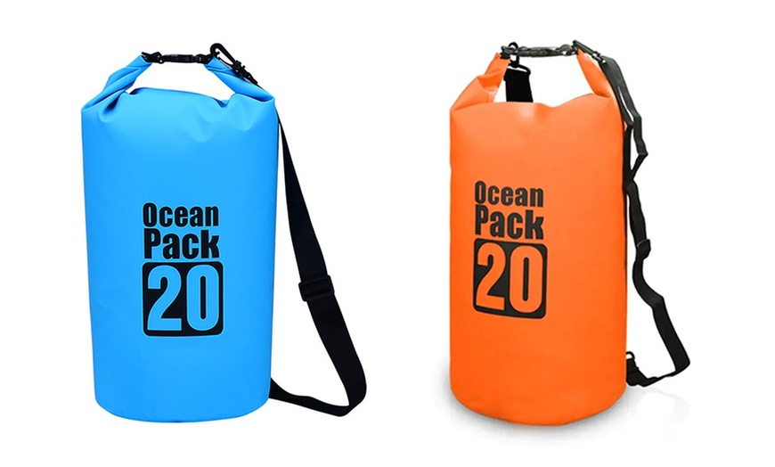 Image 46: One or Two Waterproof Floating Duffel Dry Bags