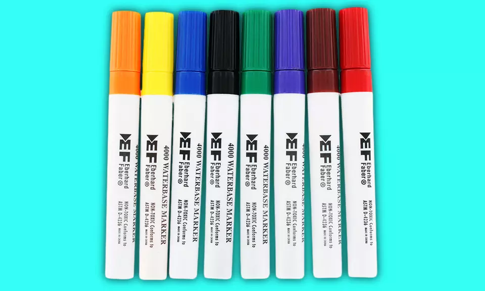 Eberhard Faber 4000 Water-Based Markers (8-Pack) - Primary Image