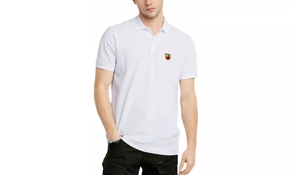 Polo Abarth unisex in 100% cotone