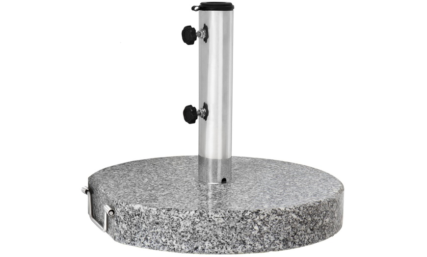 Image 7: Granite Parasol Bases