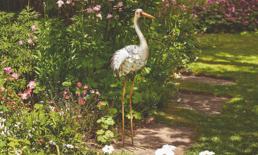 Image 5: Metal Garden Animal Ornaments - Choice of 6 Designs