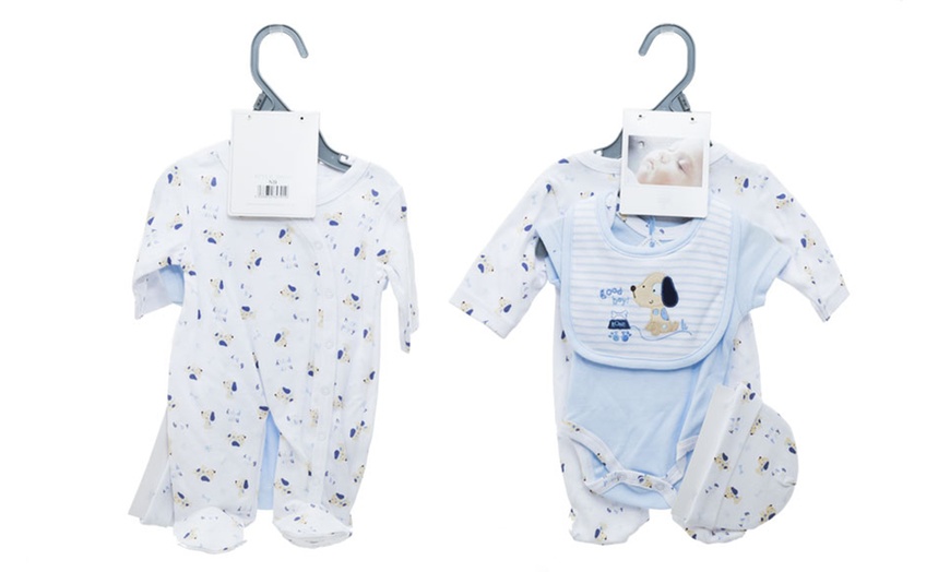 Image 10: Pitter Patter Baby Clothing Set