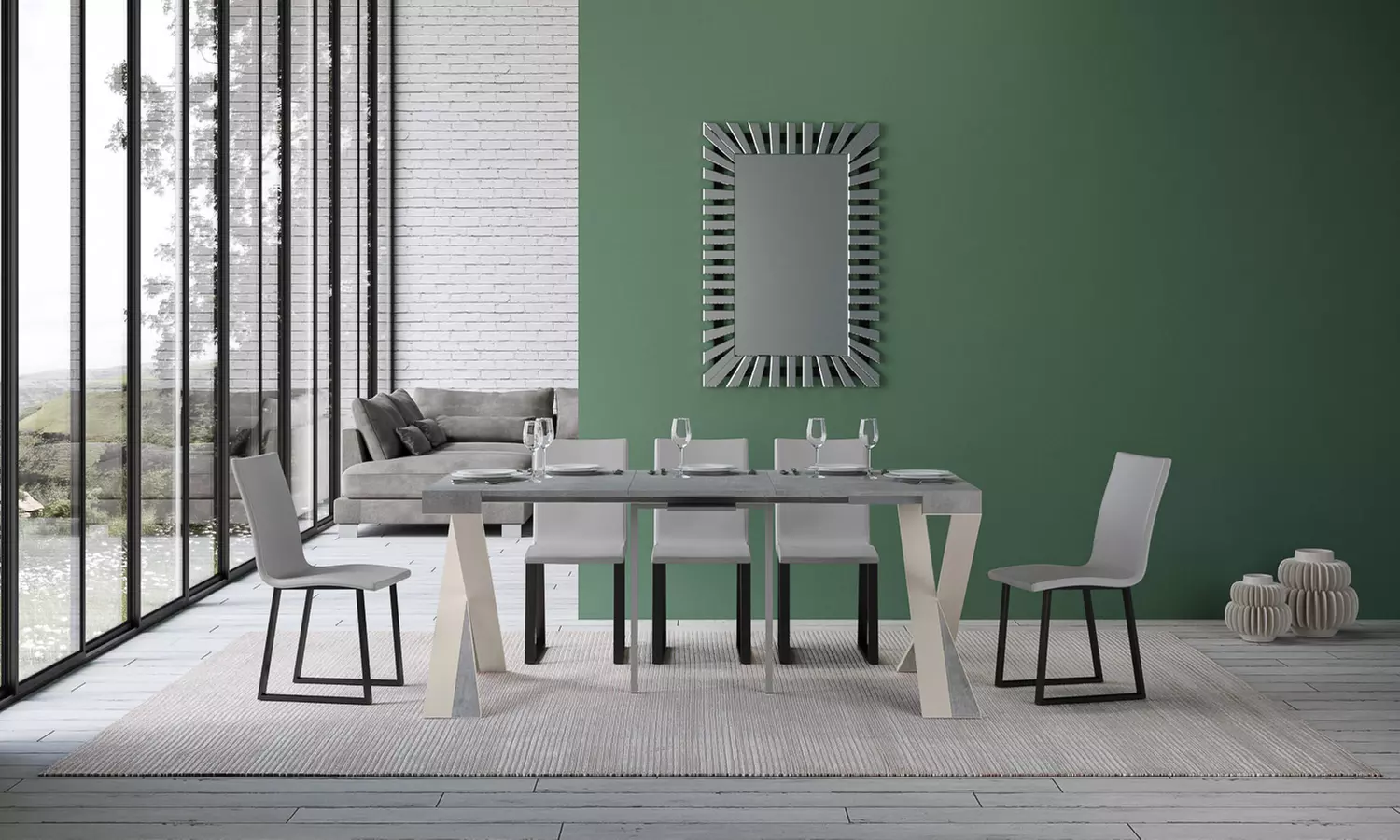 Verlengbare tafel 'Diago'