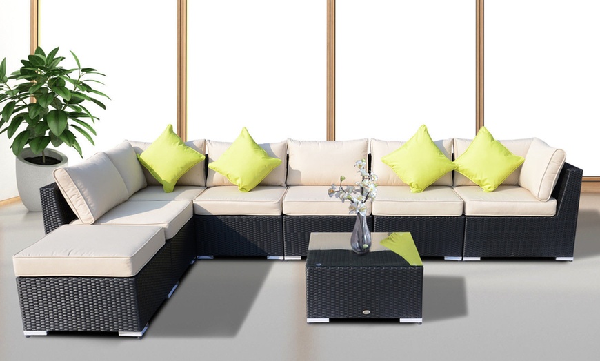 Image 2: Outsunny Garden Furniture Set