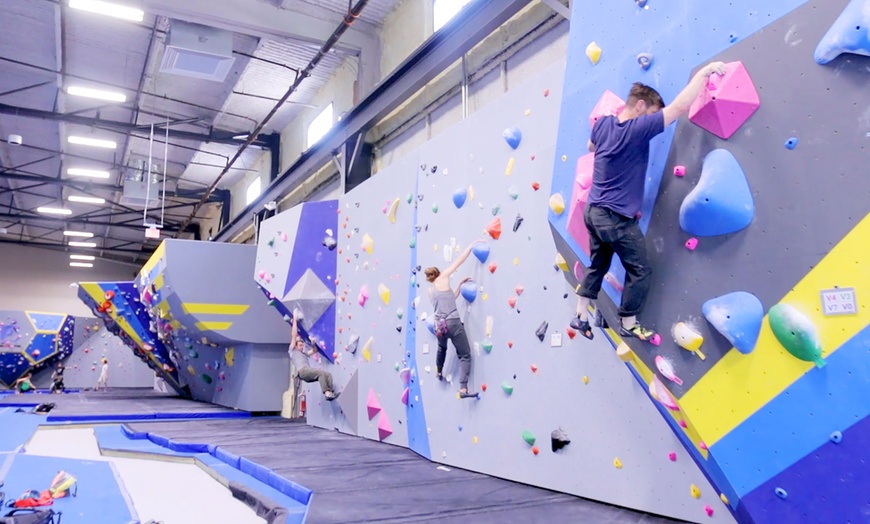 Indoor Climbing - Central Rock Gym Warwick | Groupon