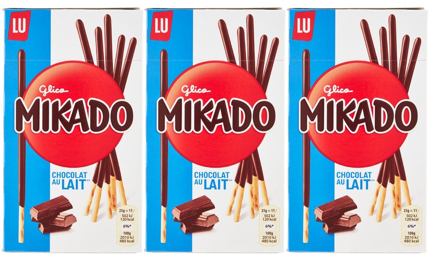 Image 1: Mikado al latte Saiwa da 75 g