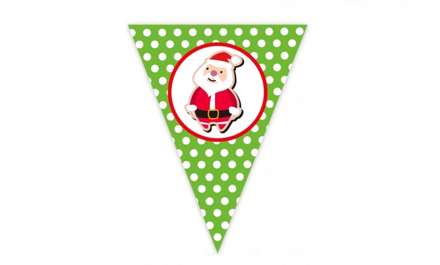 Image 7: Christmas Bunting Flags