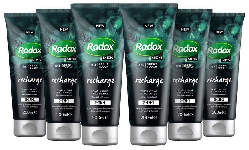 Image 8: Radox Body Wash Six-Pack