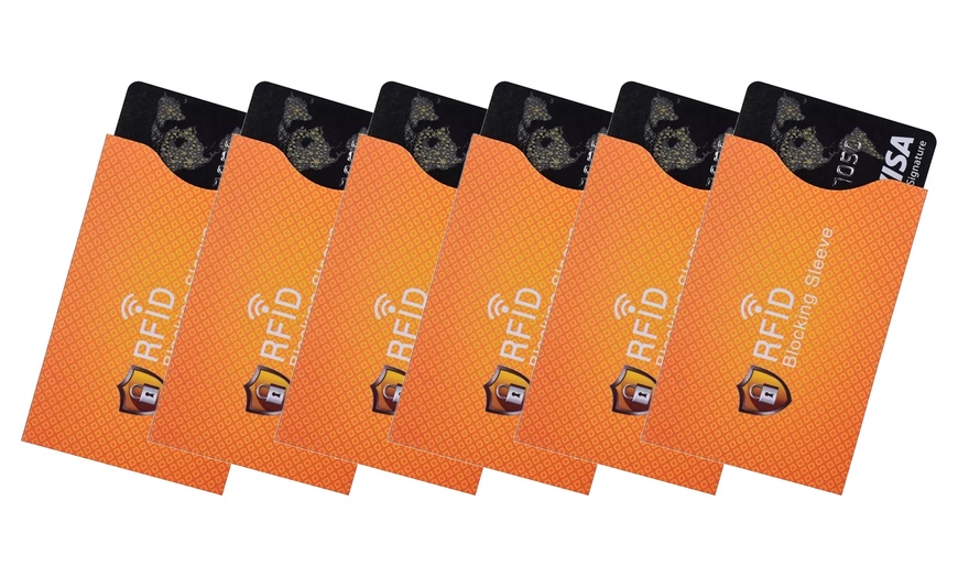 Image 8: Up to Six RFID Card Protection Sleeves