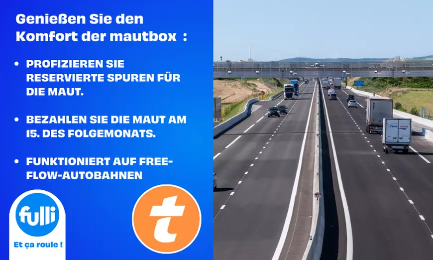 Télépéage Mautbox für das Ausland