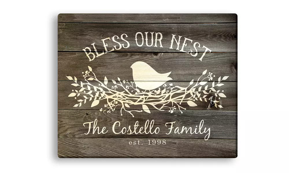 Create Custom Family Wall Signs to Personalize Your Space