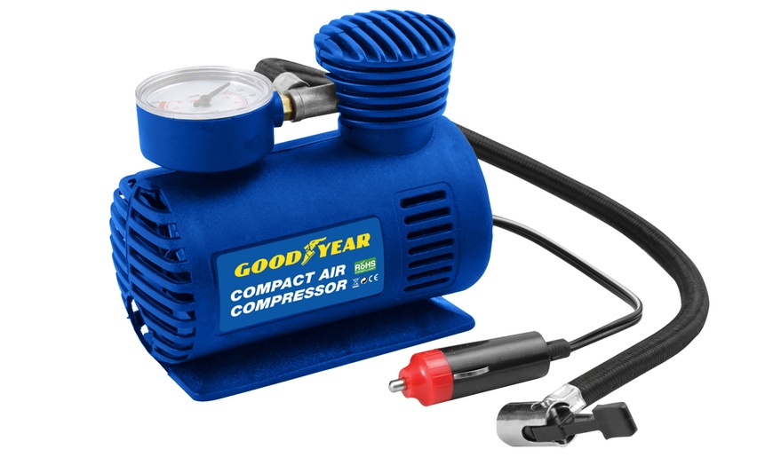 Image 8: Goodyear Car Tyre Air Compressor