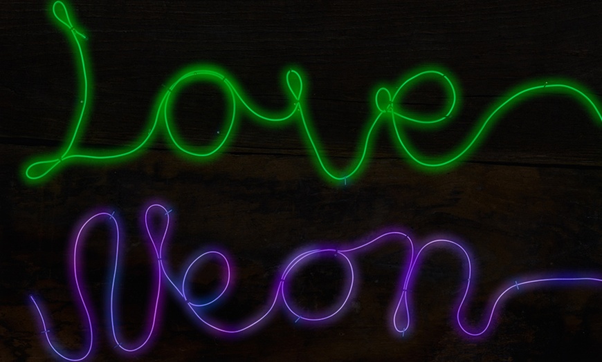 Image 5: DIY Neon-Effect String Light