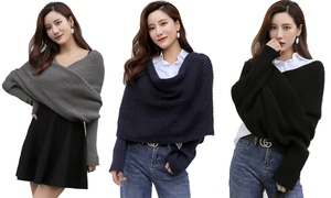 One or Two Scarves with Sleeves