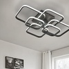 Image 9: LED Energy-Efficient Semi-Flush Oval Ceiling Light 